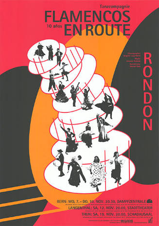 Rondon, Flamencos en Route, Dampfzentrale Bern, Stadttheater Langenthal, Schadausaal Thun