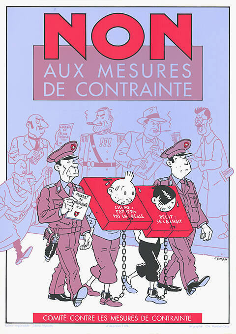 Non aux mesures de contrainte