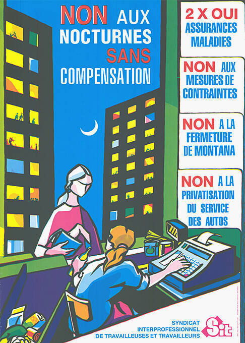 Non aux nocturnes sans compensation