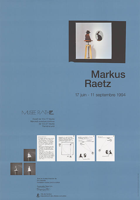 Markus Raetz, Musée Rath Genève