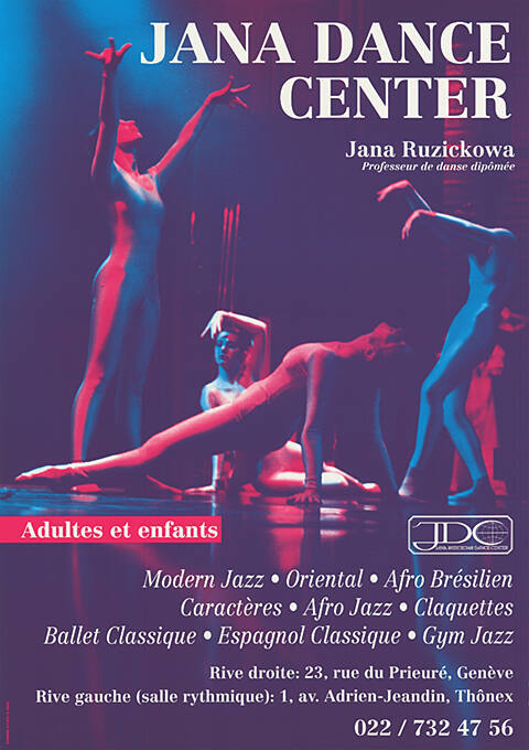 Jana Dance Center, Adultes et enfants, JDC