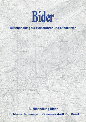 Bider, Buchhandlung für Reiseführer und Landkarten