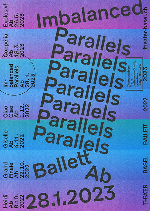 Imbalanced Parallels, Theater Basel