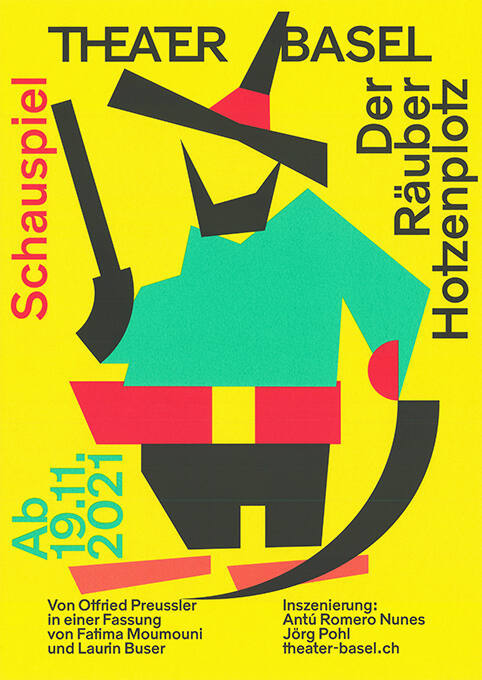 Schauspiel, Der Räuber Hotzenplotz, Theater Basel