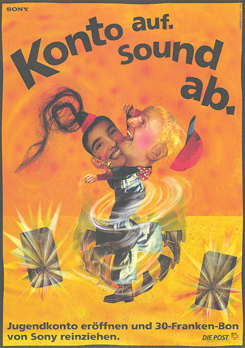 Konto auf. Sound ab.