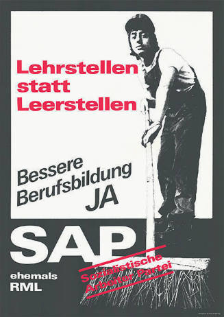 Lehrstellen statt Leerstellen, Bessere Berufsbildung Ja, SAP, ehemals RML