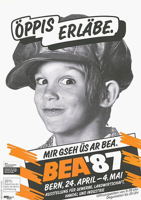 Öppis erläbe. Mir gesh üs ar BEA. BEA’87