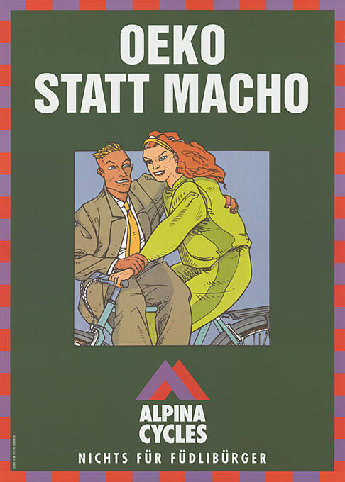 Oeko statt Macho, Alpina Cycles, Nichts für Füdlibürger