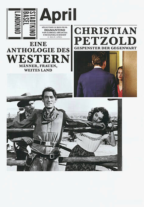 April, Christian Petzold, Eine Anthologie des Western, Stadtkino Basel, Landkino