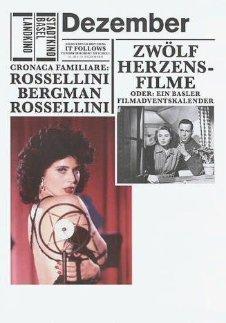 Dezember, Zwölf Herzensfilme, Rossellini, Bergman, Stadtkino Basel, Landkino