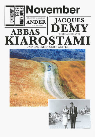 November, Jacques Demy, Abbas Kiarostami, Stadtkino Basel, Landkino