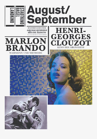 August/September, Marlon Brando, Henri-Georges Clouzot, Stadtkino Basel, Landkino