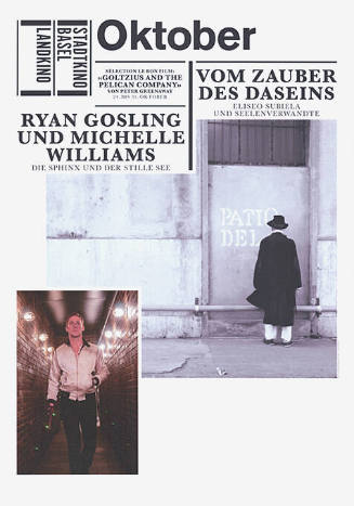 Oktober, Vom Zauber des Daseins, Ryan Gosling und Michelle Williams, Stadtkino Basel, Landkino