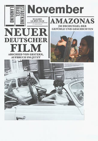 November, Neuer Deutscher Film, Amazonas, Stadtkino Basel, Landkino