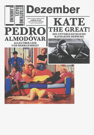 Dezember, Pedro Almodóvar, Kate the Great! Stadtkino Basel, Landkino