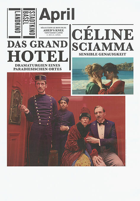 April, Céline Sciamma, Das Grand Hotel, Stadtkino Basel, Landkino