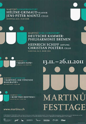 Martinů Festtage