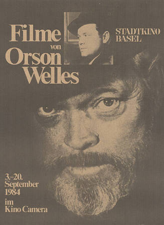 Filme von Orson Welles, Kino Camera, Stadtkino Basel