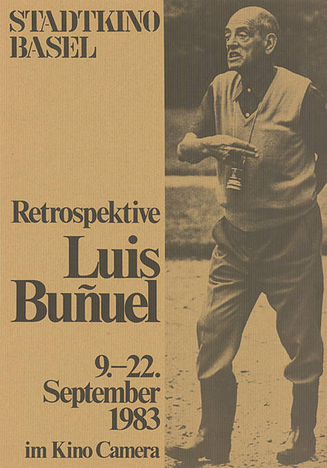 Retrospektive Luis Buñuel, Kino Camera, Stadtkino Basel