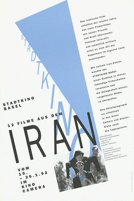 12 Filme aus dem Iran, Cinema Camera, Stadtkino Basel