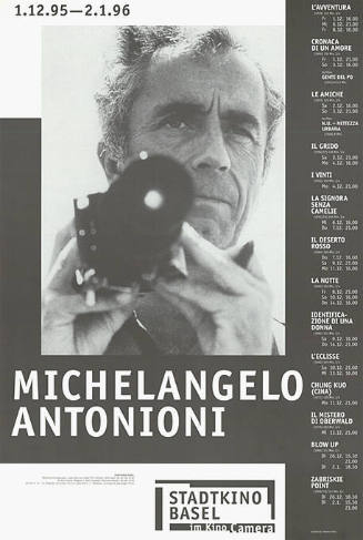 Michelangelo Antonioni, Stadtkino Basel