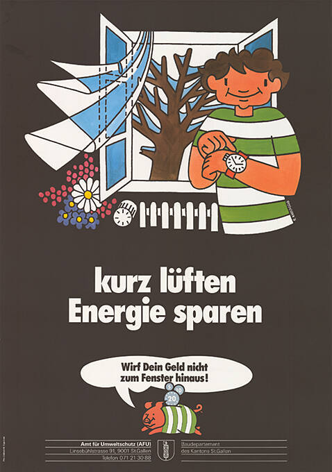 Kurz lüften, Energie sparen