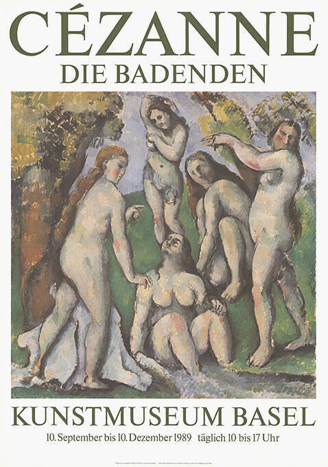 Cézanne, Die Badenden, Kunstmuseum Basel