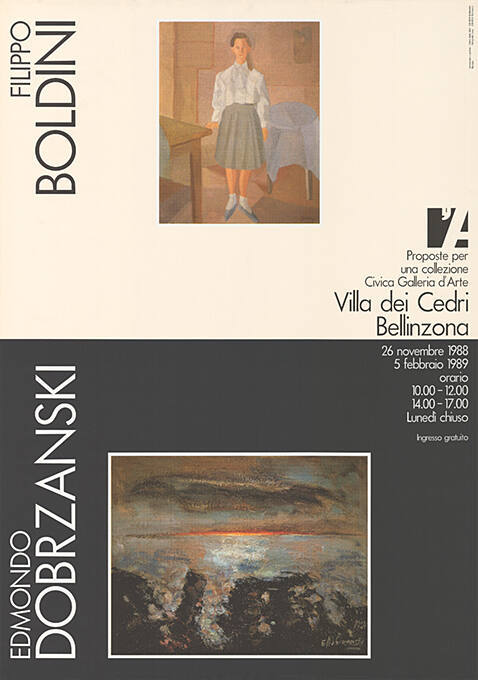 Filippo Boldini, Edmondo Dobrzanski, Villa dei Cedri, Bellinzona