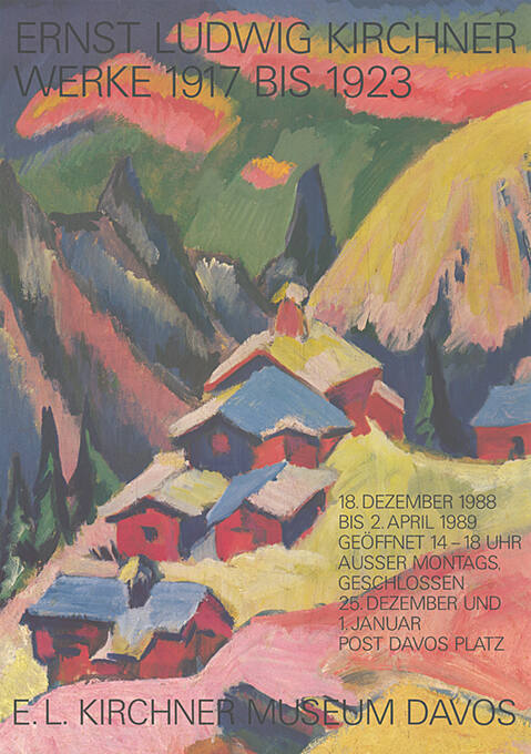 Ernst Ludwig Kirchner, Werke 1917 bis 1923, E. L. Kirchner Museum Davos