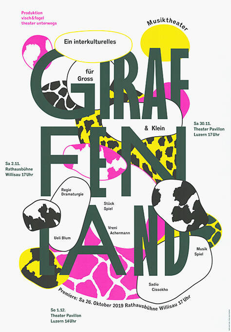 Giraffenland, Ein interkulturelles Musiktheater für Gross & Klein