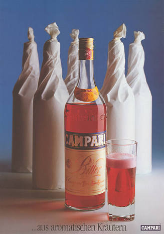 Campari Bitter, …aus aromatischen Kräutern