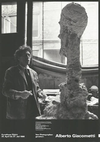 Alberto Giacometti, Von Photographen gesehen, Kunsthaus Zürich