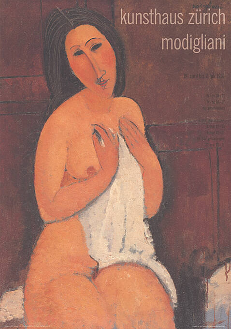 Modigliani, Kunsthaus Zurich