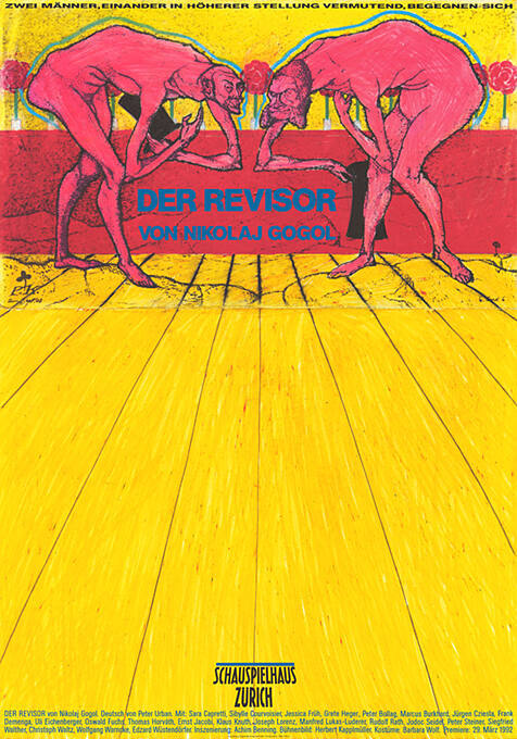 Der Revisor, Nikolaj Gogol, Schauspielhaus Zürich