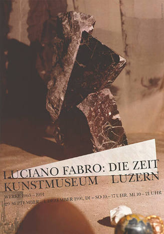 Luciano Fabro: Die Zeit, Kunstmuseum Luzern