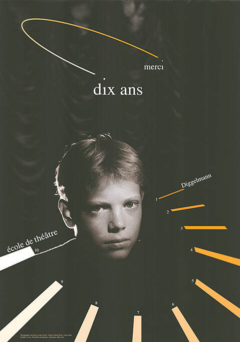 Merci, dix ans, école théâtre, Diggelmann