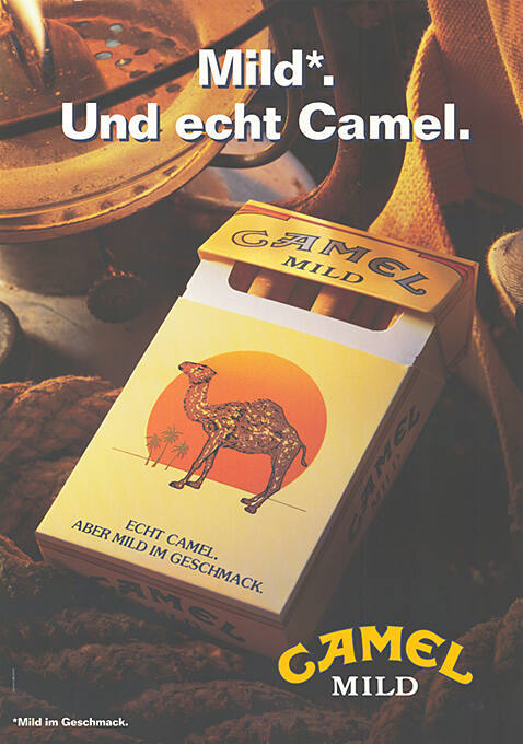 Mild*. Und echt Camel. Camel mild