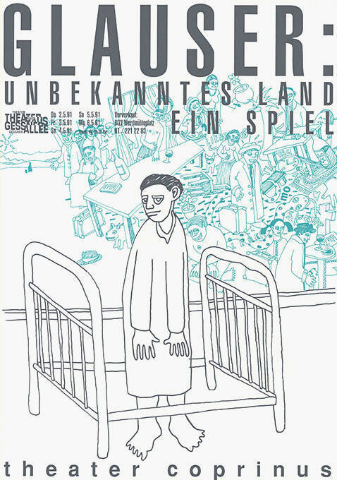 Glauser, Unbekanntes Land, Theater Coprinus, Theaterhaus Gessnerallee