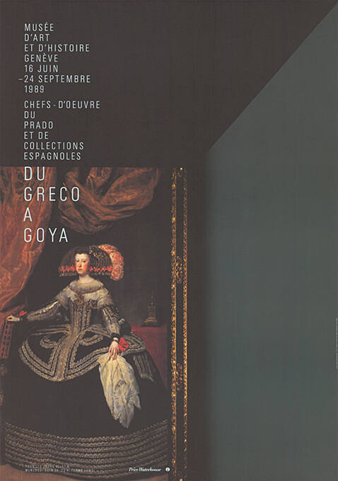 Du Greco à Goya, Chefs-d’œuvre du Prado et de collections espagnoles, Musée d’Art et d’Histoire Genève