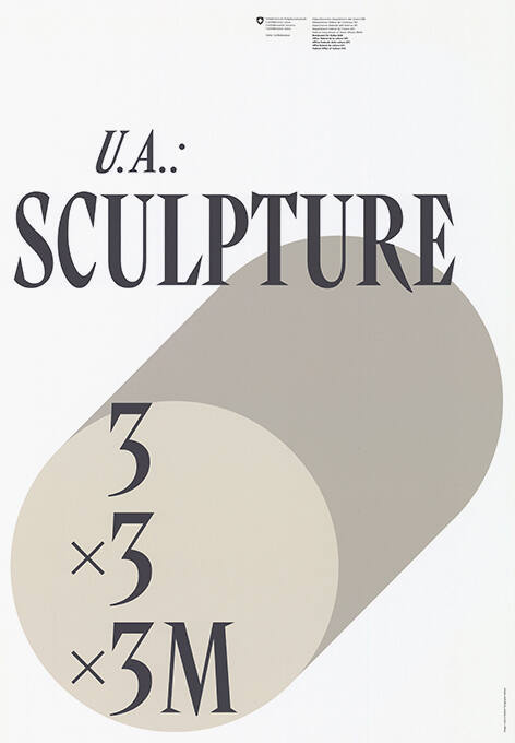 Sculpture 3 × 3 × 3 m