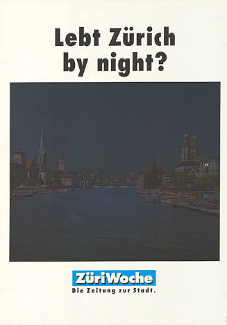 Lebt Zürich by night? ZüriWoche, Die Zeitung zur Stadt.