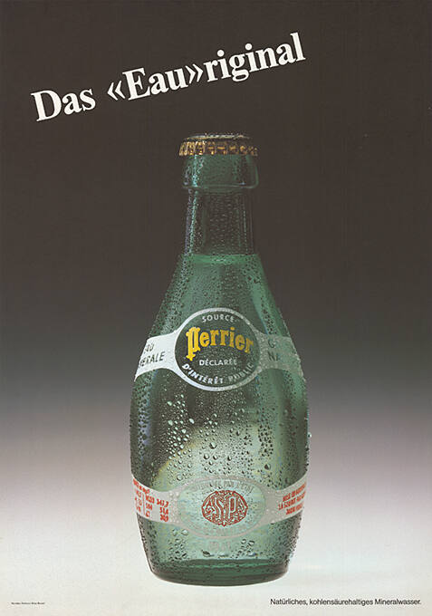 Perrier Das «Eau»riginal