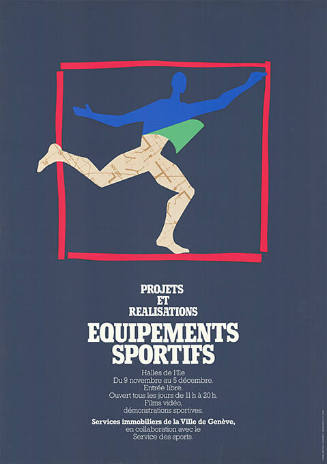 Projets et réalisations, Equipements sportifs, Exposition aux Halles de l’île, Genève