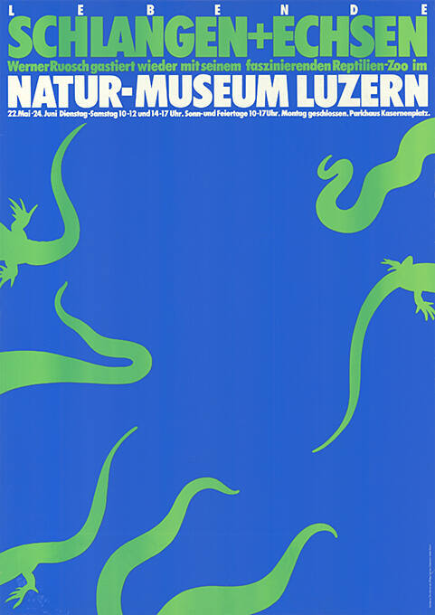 Schlangen + Echsen, Natur-Museum Luzern