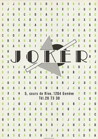 Joker Cadeaux Bijoux, Genève