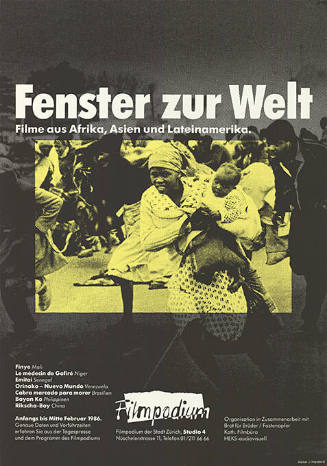 Fenster zur Welt, Filme aus Afrika, Asien und Lateinamerika, Filmpodium