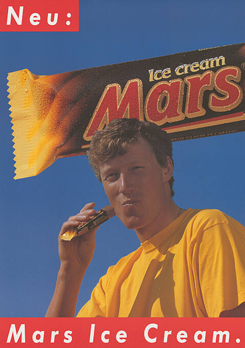 Neu: Mars Ice Cream.