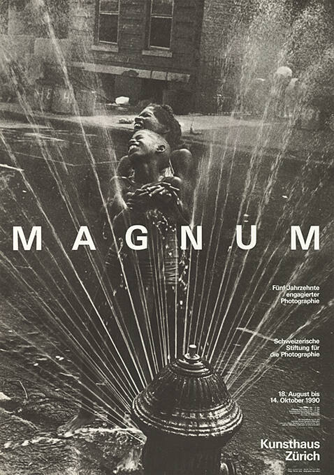 Magnum, Fünf Jahrzehnte engagierter Photographie, Kunsthaus Zürich