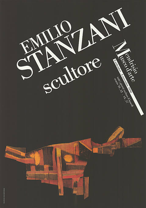 Emilio Stanzani, scultore, Mendrisio Museo d’arte