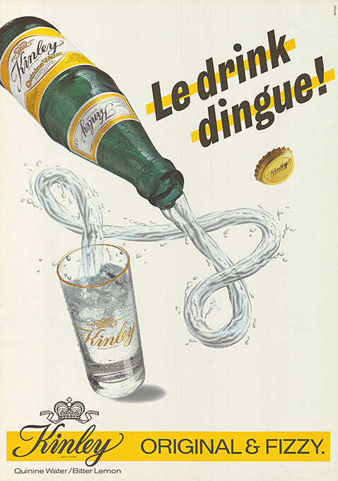 Le drink dingue! Kinley, Original & Fizzy.